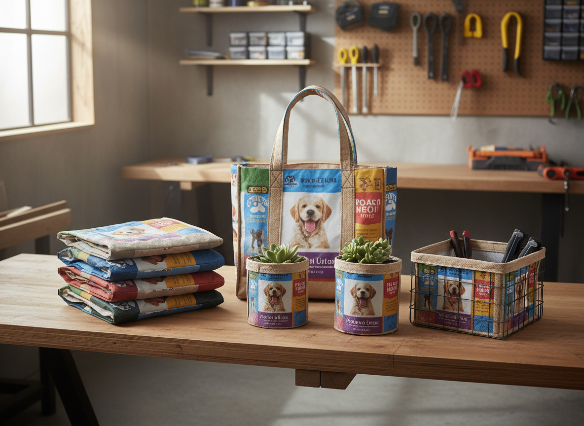 10 Creative Ways to Upcycle Empty Dog Food Bags