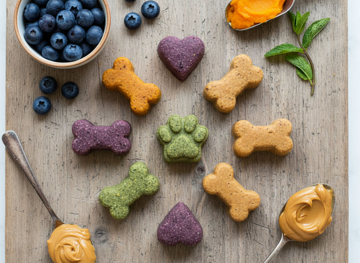 15 Adorable Homemade Dog Treats Using Silicone Molds