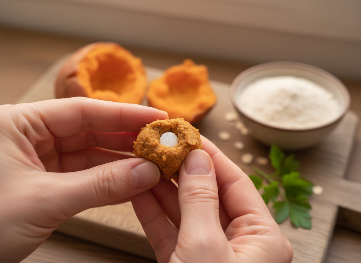 3-Ingredient Pill Hiders (No Peanut Butter or Cheese)