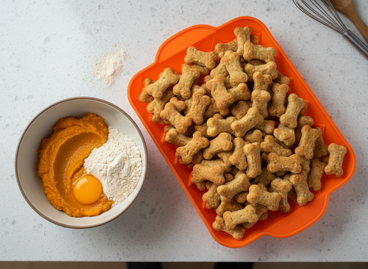 500 Treats in 20 Minutes: The Pyramid Pan Dog Treat Hack