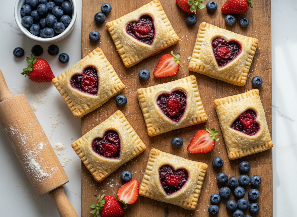 Adorable DIY Dog Pup-Tarts: A Berry Tasty Bakery Treat