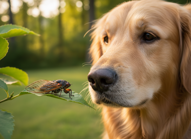 Brood X Snacking: Can Dogs Safely Eat Cicadas?