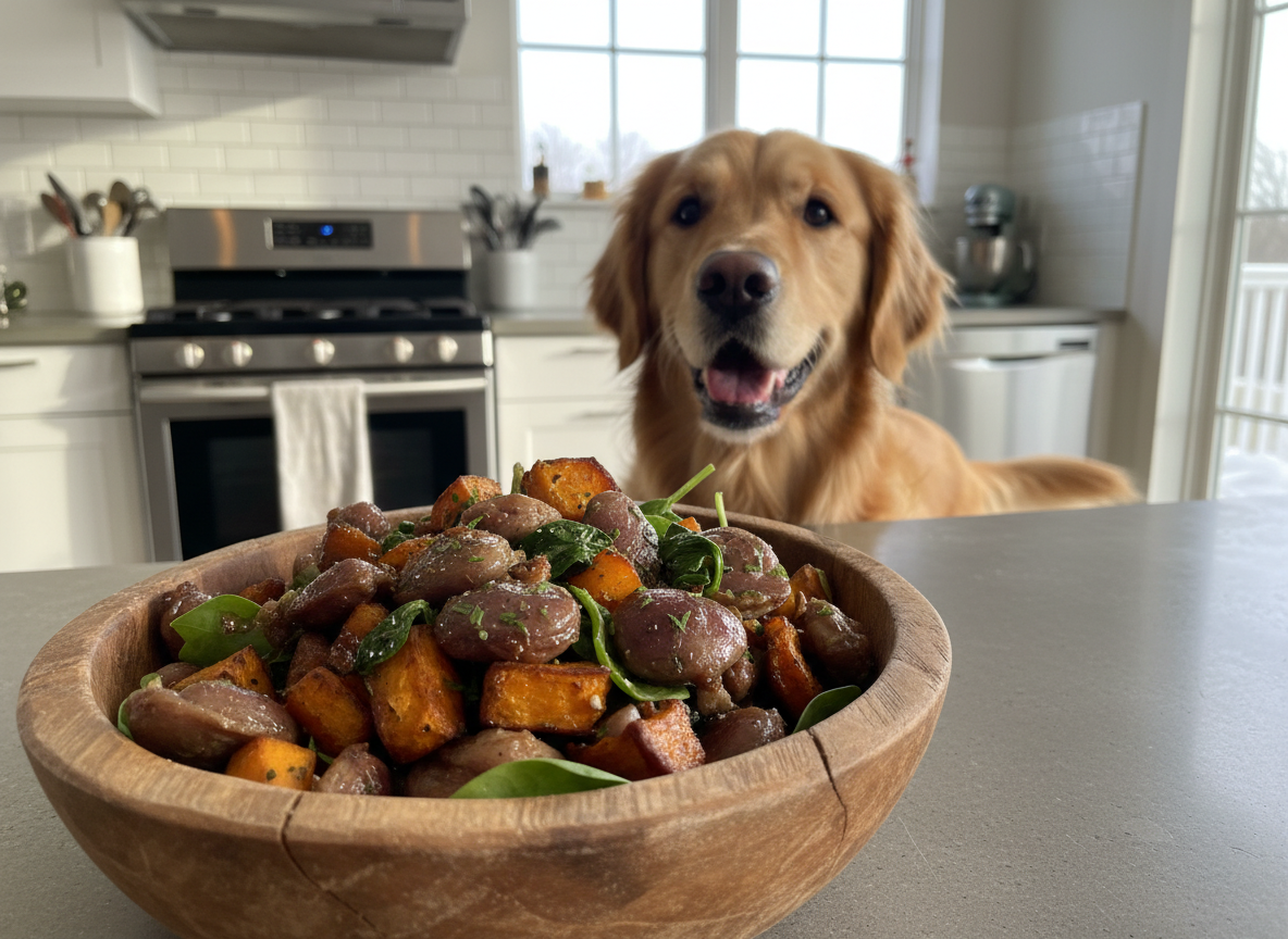 Budget-Friendly Superfood: Slow Cooked Chicken Gizzards for Dogs