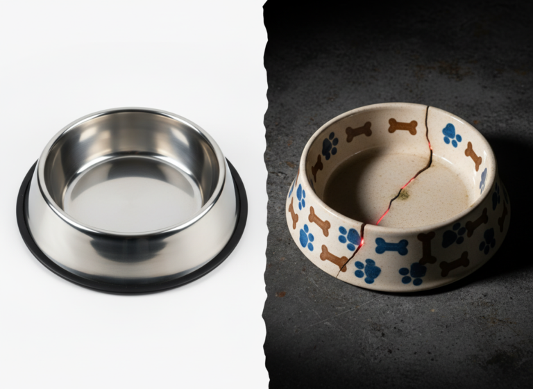 Ceramic vs. Stainless Steel: Which Dog Bowl is Safest?