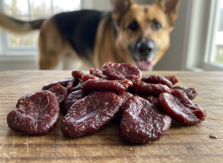 Dehydrated Pork Heart Jerky: An Inexpensive High-Value Training Treat