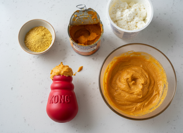 DIY 'Cheese Whiz' For Dogs: A Healthy KONG Filler