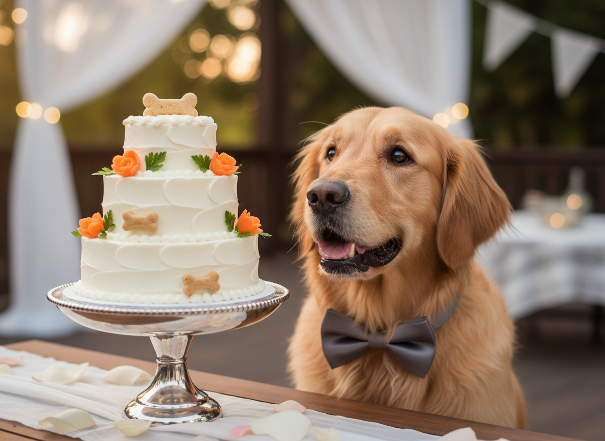 DIY Dog Wedding Cake: Edible Toppers for Your Furry Guest