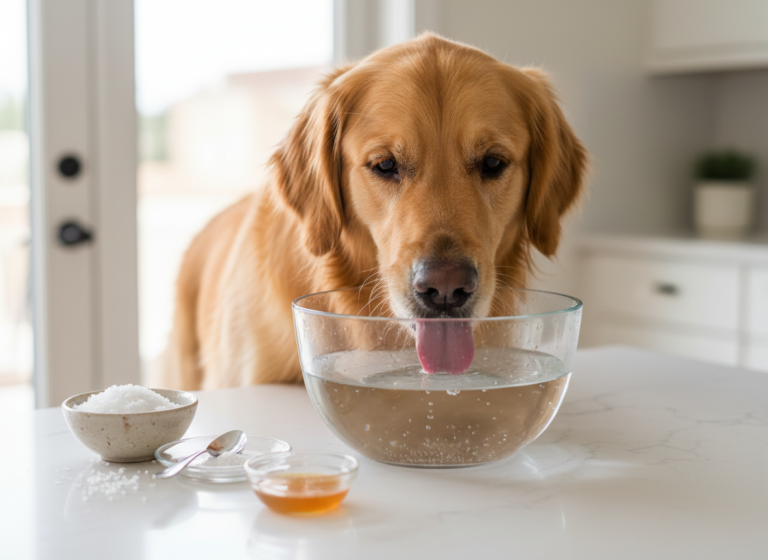DIY Pedialyte: Homemade Electrolyte Water for Dehydrated Dogs