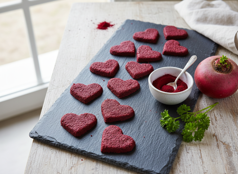 DIY 'Red Velvet' Dog Treats Using Natural Beet Powder