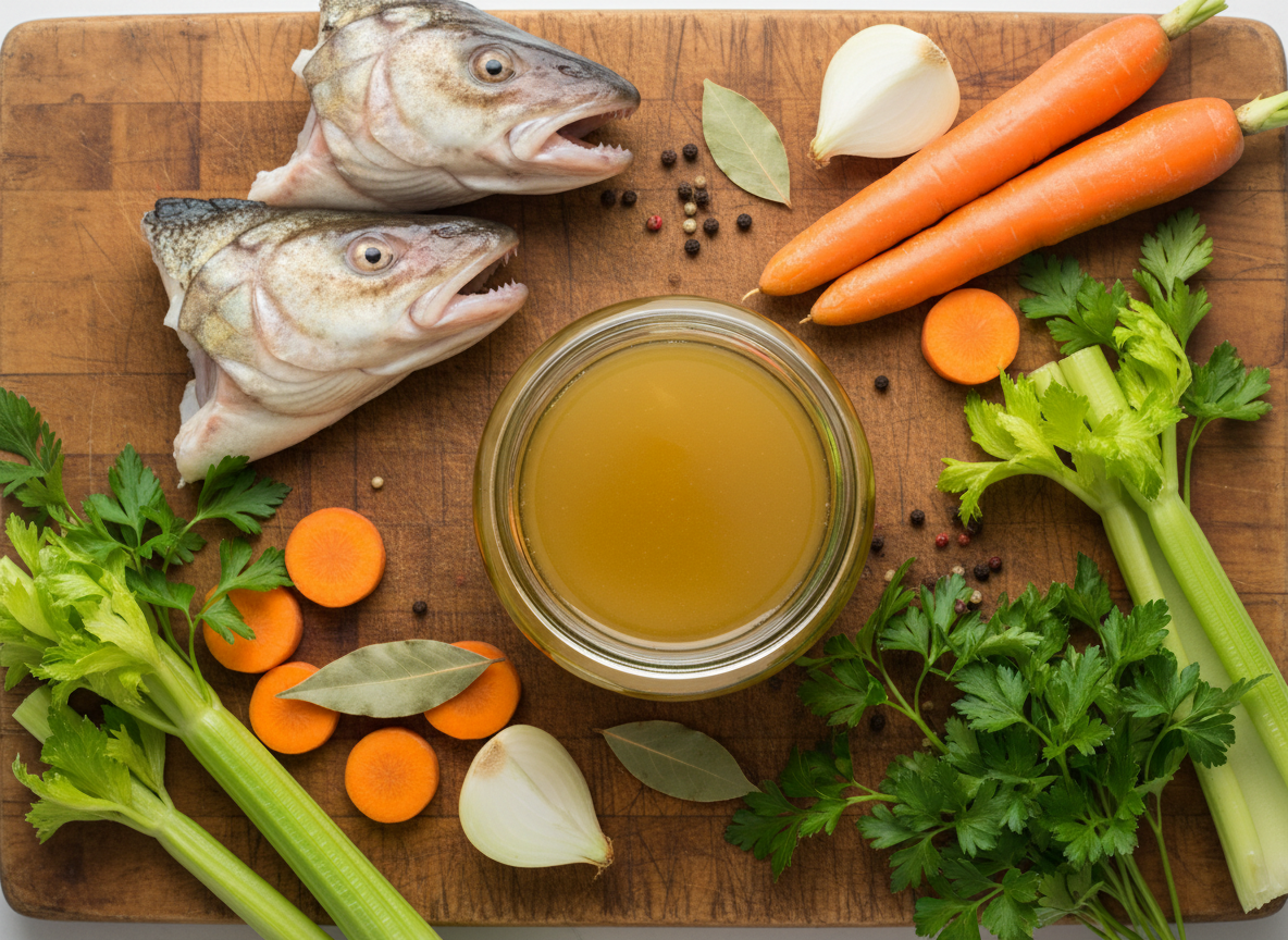 Easy Homemade Fish Stock for Dogs (Bone Broth Alternative)