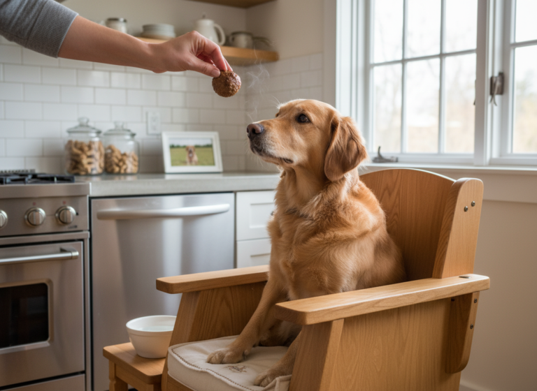 Easy Meatballs For Dogs With Megaesophagus (Bailey Chair Friendly)