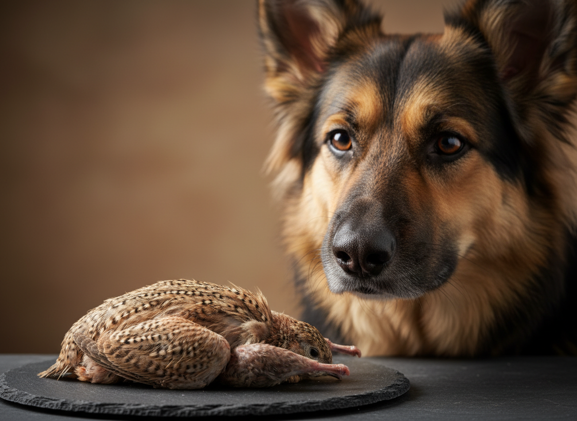 Feeding Whole Prey Quail: A Raw Dog Food Visual Guide