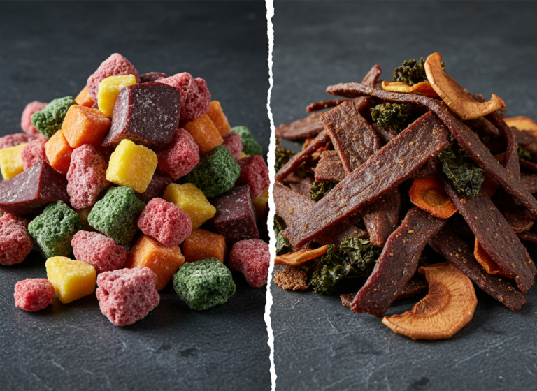 Freeze-Dried vs. Dehydrated Dog Food: What's the Real Difference?