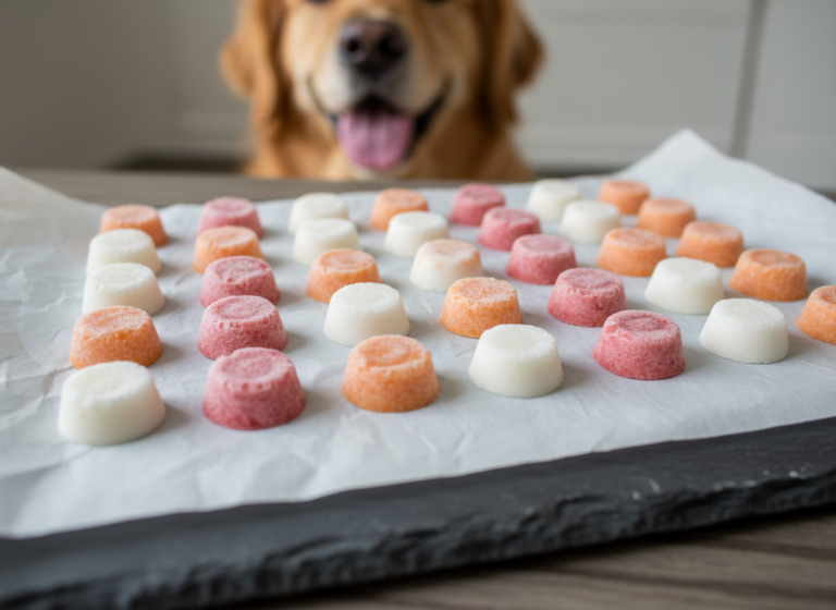 Frozen Yogurt Dots: The Ultimate Low--Calorie Training Treat