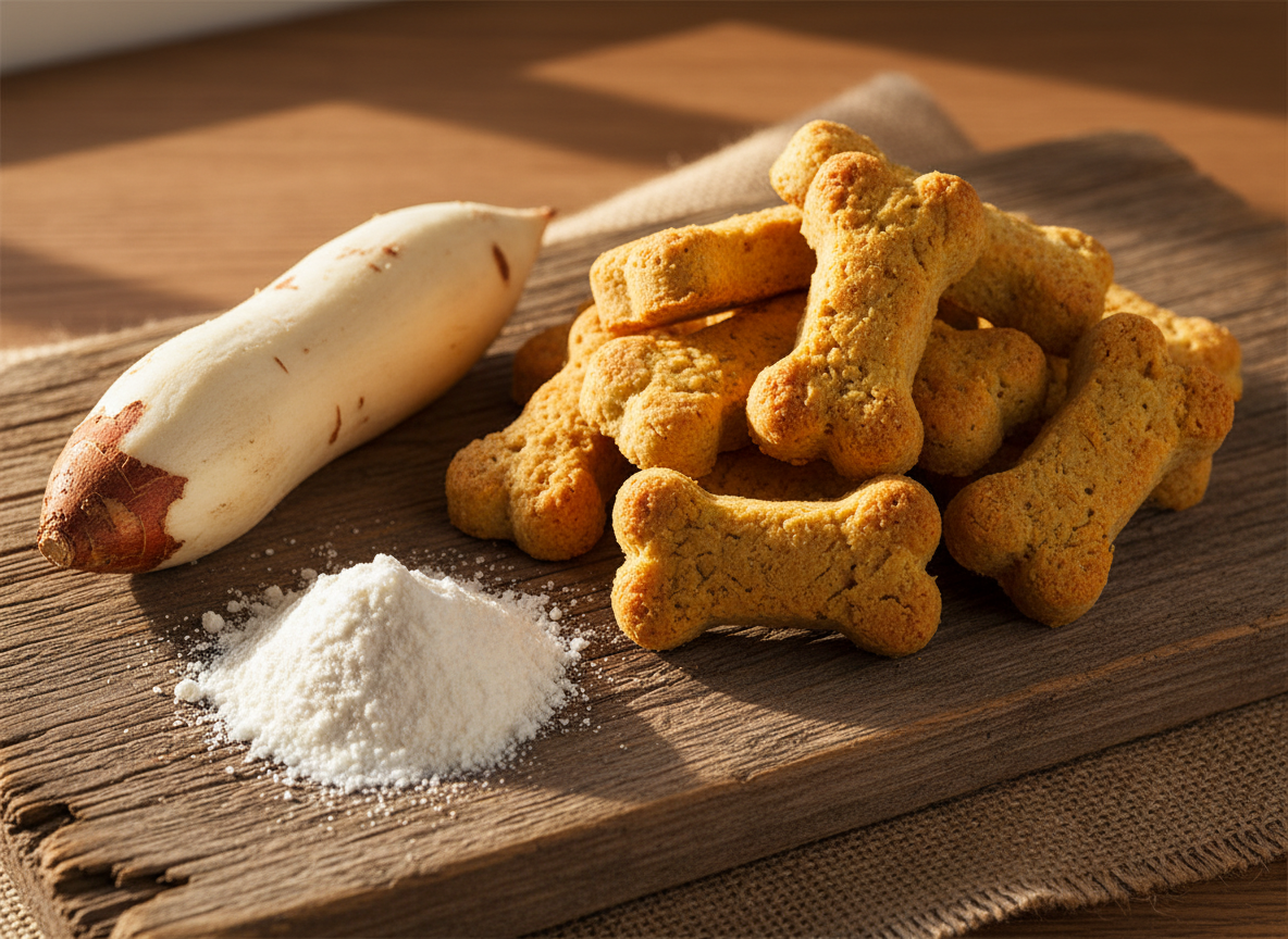 Grain-Free Cassava Flour Dog Biscuits Recipe