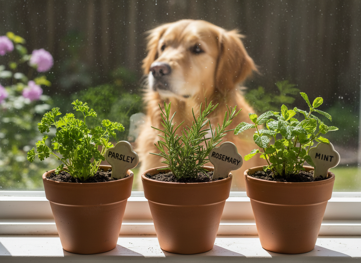 Grow Your Own: Dog Safe Herb Garden for Homemade Treats