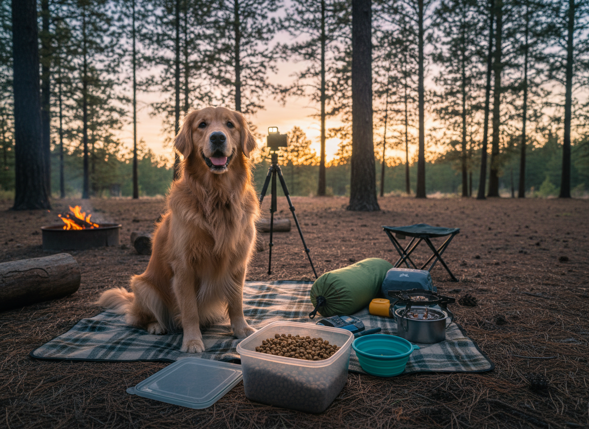Hassle-Free Dog Food Storage Hacks for Camping Trips