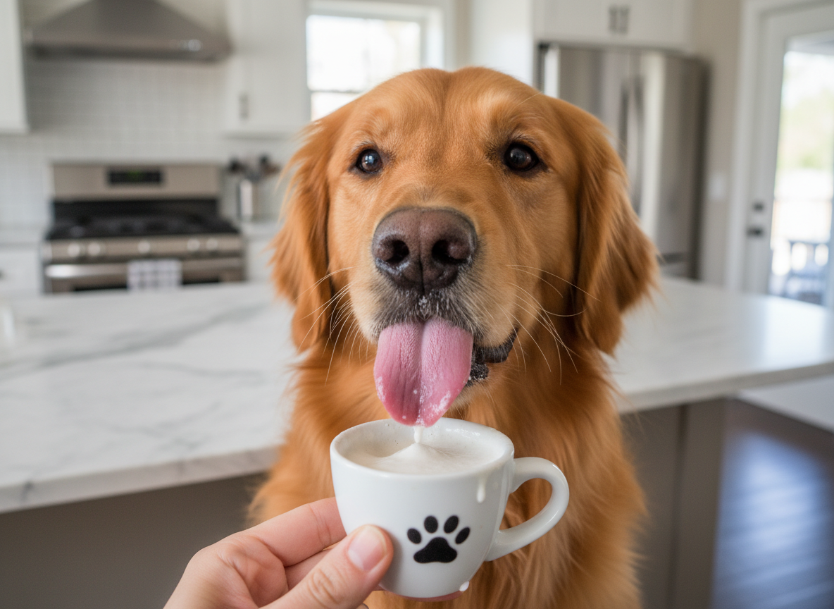 Healthy Starbucks Puppuccino Copycat (Dairy-Free)