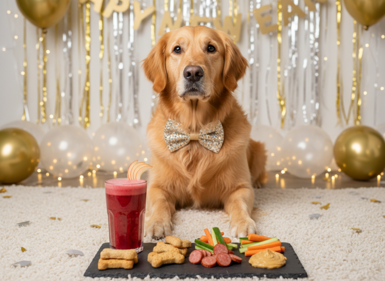 New Year's Eve Dog Treats: Doggy Mocktails & Appetizers