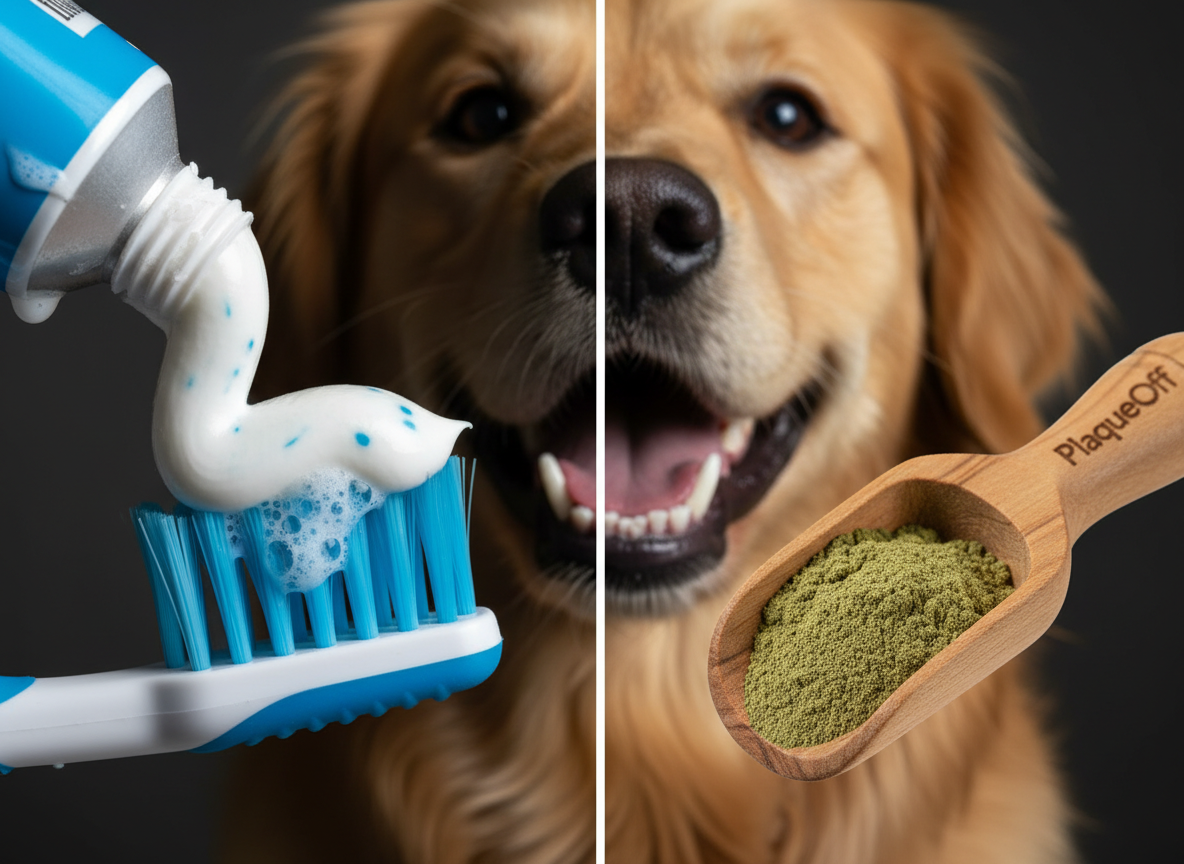 PlaqueOff Powder vs. Brushing: What Really Works for Tartar?