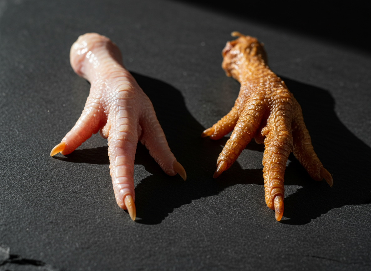 Raw vs. Dehydrated Chicken Feet: Natural Glucosamine for Joints