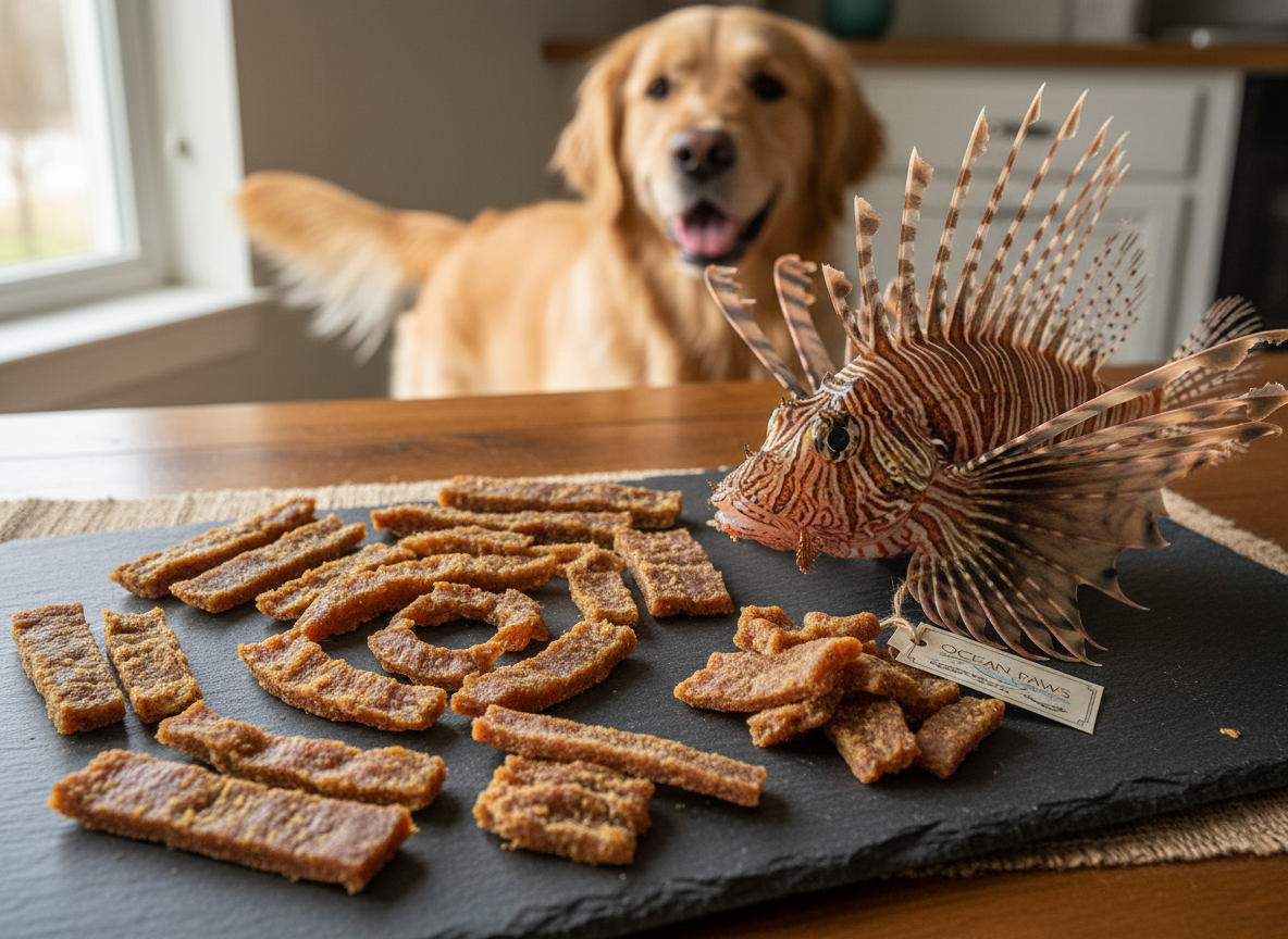 Save the Reefs: DIY Lionfish Dog Treats Your Pup Will Devour