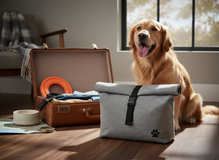 Sew A DIY Dog Food Travel Bag (Free Pattern)