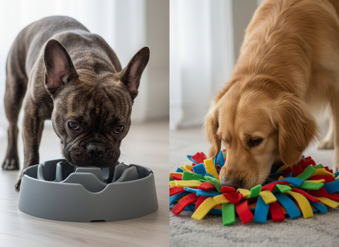 Slow Feeder vs. Snuffle Mat: Which Stops Fast Eating Better?