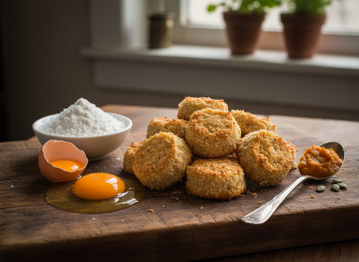 Soft-Baked Coconut Flour Dog Treats (Gluten-Free)