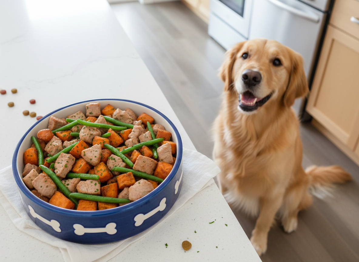 Vet-Approved Homemade Dog Food Recipe Using Pork Loin