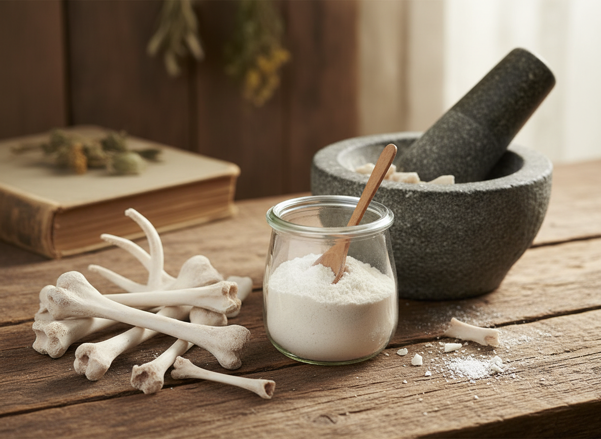 Zero Waste: How to Make Calcium-Rich Bone Meal Powder